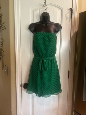 Express | Dresses | Express Green Strapless Dress Size Small | Poshmark Express | Dresses | Express Green Strapless Dress Size Small | Poshmark